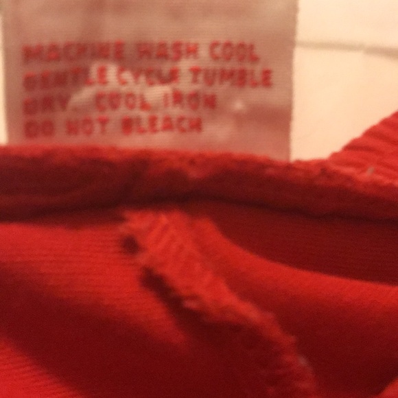 Tail Shorts size 11/12 Fits 10 also, color Red. - Picture 4 of 4